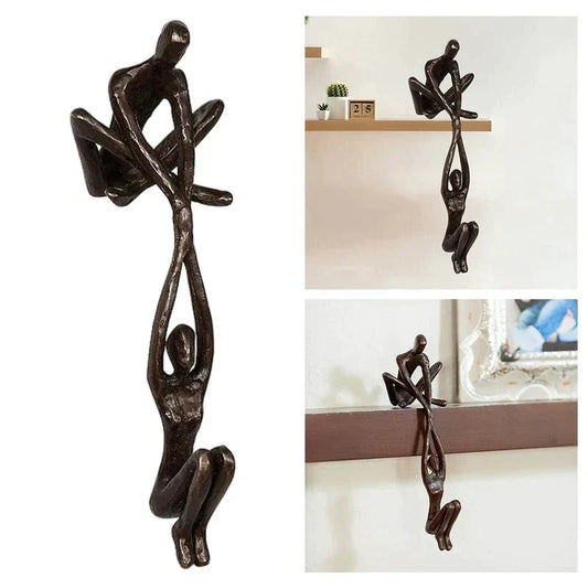 Tijdloze Band | Elegant Symbolisch Sculptuur voor thuis